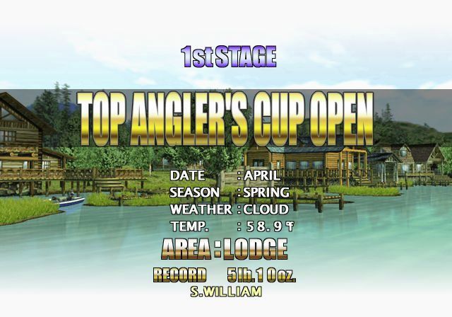 Top Angler screenshot 4 for Playstation 2